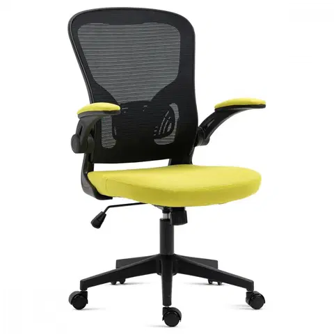 Kancelárske stoličky Kancelárska stolička KA-V318 Žltá