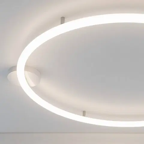 Stropné svietidlá Artemide Artemide Abeceda svetla kruhová, strop, 155 cm