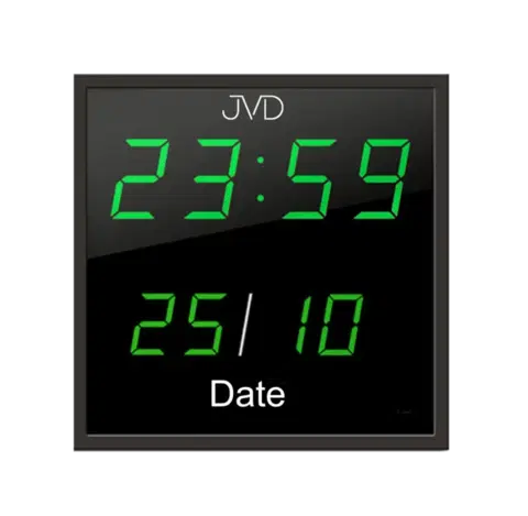 Hodiny Digitálne nástenné hodiny JVD DH41.1, 28cm