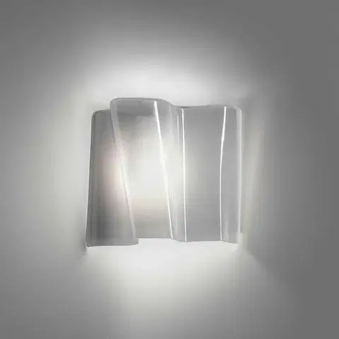 Nástenné svietidlá Artemide Nástenné svetlo Artemide Logico Micro 33 cm sivé