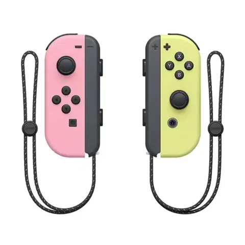 Príslušenstvo k herným konzolám Ovládače Nintendo Joy-Con Pair, ružovápastelová žltá HAC-A-JAVAF