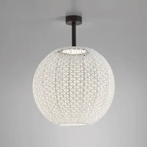 Vonkajšie stropné svietidlá Bover Bover Nans Sphere PF/60 LED svietidlo béžová