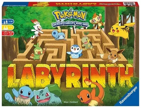 Rodinné hry Ravensburger Hra Labyrinth Pokémon Ravensburger