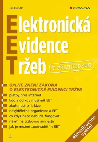 Dane, účtovníctvo Elektronická evidence tržeb v přehledech - Jiří Dušek