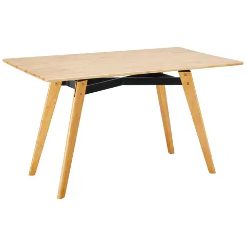 Stoly do jedálne Jedálenský stôl Piet Pravé Drevo 135x80 Cm