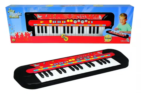 Hudobné hračky SIMBA - Piano, 32 Kláves, 45 X 13 Cm, Na Batérie