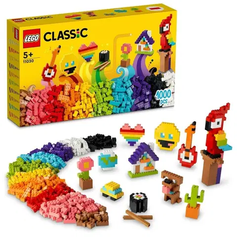 Hračky LEGO Classic LEGO - Classic 11030 Veľké balenie kociek