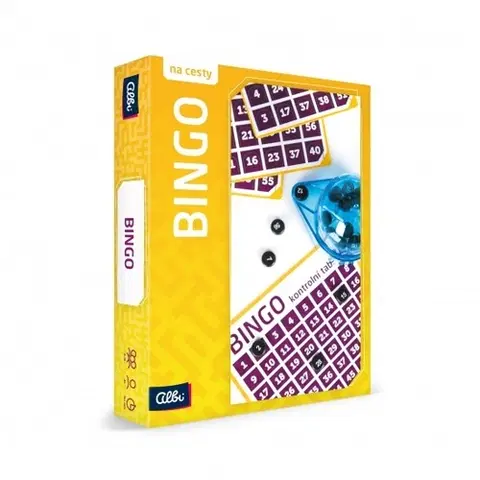Cestovné hry Klasické hry na cesty: Bingo na cesty