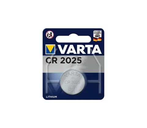 Predlžovacie káble VARTA Varta 6025 - 1 ks Líthiová batéria CR2025 3V 