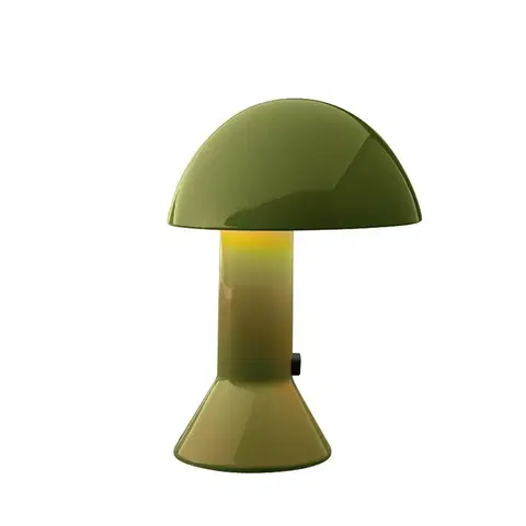 Lampy na nočný stolík Martinelli Luce Martinelli Luce Elmetto – stolná lampa, zelená
