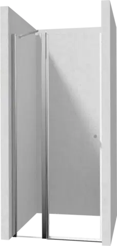 Sprchovacie kúty DEANTE/S - Sprchové dvere výklopné so stenovým profilom 100 KTSU043P+KTS_000X KERRIA/0010