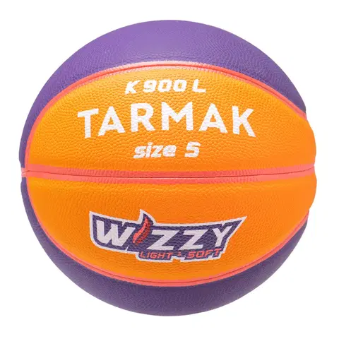 basketbal Basketbalová lopta K900 Wizzy oranžovo-fialová