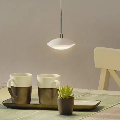 Závesné svietidlá Fabas Luce Hale – pôvabné závesné LED svietidlo