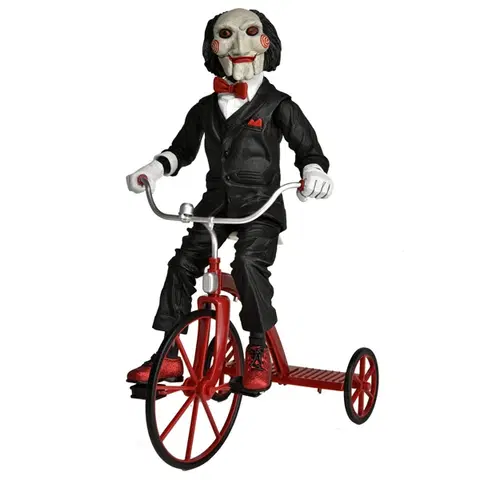 Zberateľské figúrky Akčná figúrka Billy the Puppet With Sound Riding Tricycle (Saw) NECA60607