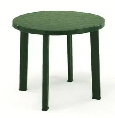 Záhradné stolíky Kinekus Stôl TONDO zelený