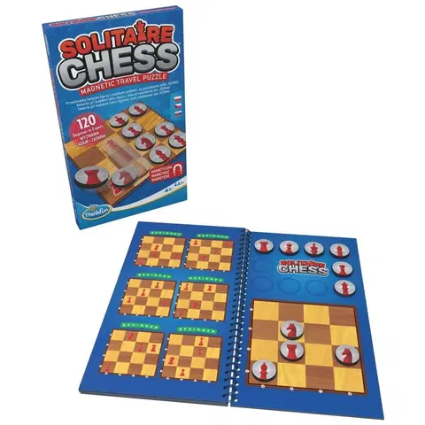 Hračky rodinné spoločenské hry RAVENSBURGER - ThinkFun Solitérny šach
