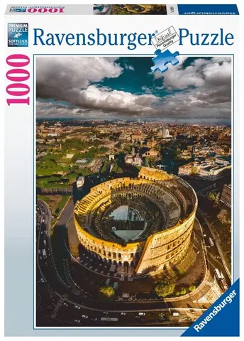 Hračky puzzle RAVENSBURGER - Koloseum v Ríme 1000 dielikov