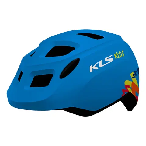 Helmy a prilby na in-line Detská cyklo prilba Kellys Zigzag 022 blue - S (50-55)