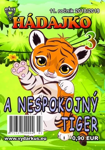 Pre deti a mládež - ostatné Hádajko 3 2019 a nespokojný tiger