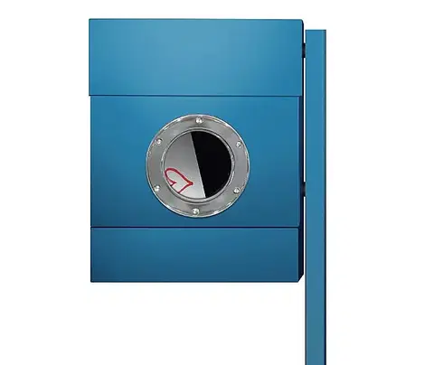 Poštové schránky Radius design cologne Schránka na listy RADIUS DESIGN (LETTERMANN 2 STANDING blue 564N) modrá