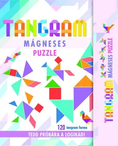 Krížovky, hádanky, hlavolamy Tangram - Mágneses puzzle