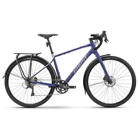 Bicykle Gravel bicykel Ghost Asket EQ AL - model 2024 Purple/Grey - S (17,5", 155-170 cm)