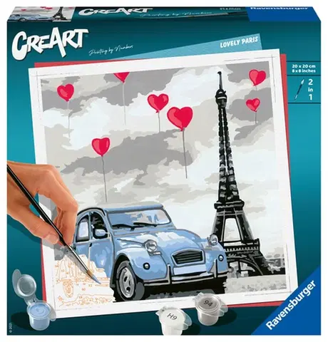 Kreatívne a výtvarné hračky RAVENSBURGER - CreArt Kúzelný Paríž