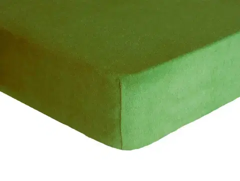 Plachty Forbyt, Prestieradlo, Froté Premium, olivová 100 x 220 cm