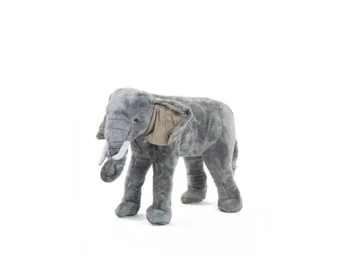 Plyšové hračky CHILDHOME - Slon plyšový stojací 60cm