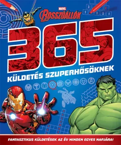 Pre deti a mládež - ostatné Marvel Bosszúállók - 365 küldetés szuperhősöknek