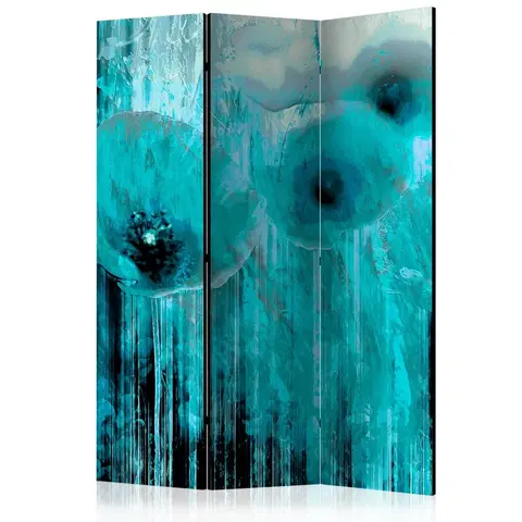 Paravány Paraván Turquoise madness Dekorhome 135x172 cm (3-dielny)