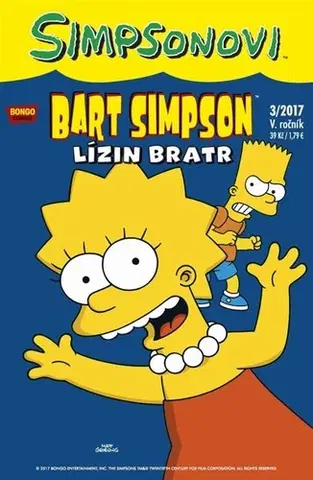 Komiksy Bart Simpson Lízin bratr