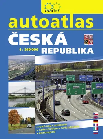 Do auta Autoatlas Česká republika 1:240 000, vydání 2022