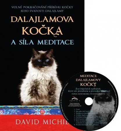 Ezoterika - ostatné Dalajlamova kočka a síla meditace (kniha + CD) - David Michie