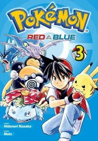 Manga Pokémon: Red a Blue 3 - Hidenori Kusaka
