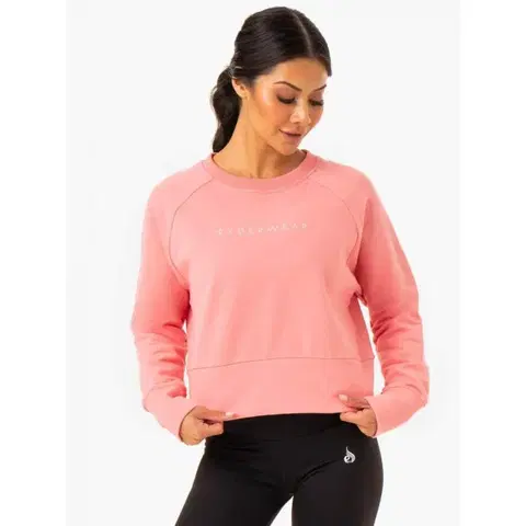 Mikiny Ryderwear Dámska Mikina Motion Rose Pink  XSXS