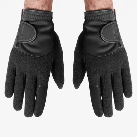 rukavice Pánske zimné golfové rukavice CW pár čierne