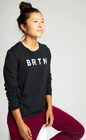 Dámske svetre, roláky a pulóvre Burton BRTN Long Sleeve T-Shirt W S