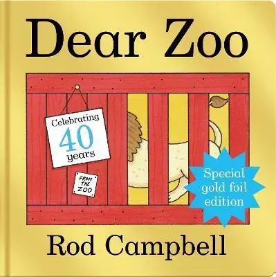 Leporelá, krabičky, puzzle knihy Dear Zoo: Lift the Flap 40th Anniversary Edition - Rod Campbell
