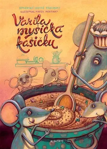 Leporelá, krabičky, puzzle knihy Varila myšička kašičku, 2. vydanie