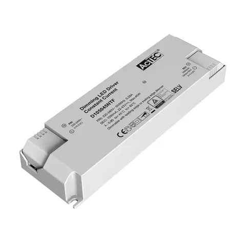 Napájacie zdroje s konštantným prúdom AcTEC Triakový LED ovládač AcTEC max. 45 W 1 050 mA