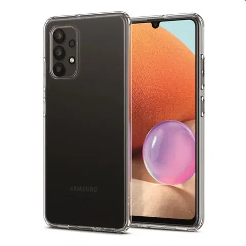 Puzdrá na mobilné telefóny Puzdro Spigen Liquid Crystal pre Samsung Galaxy A32 (LTE), transparentné - OPENBOX (Rozbalený tovar s plnou zárukou) ACS02742