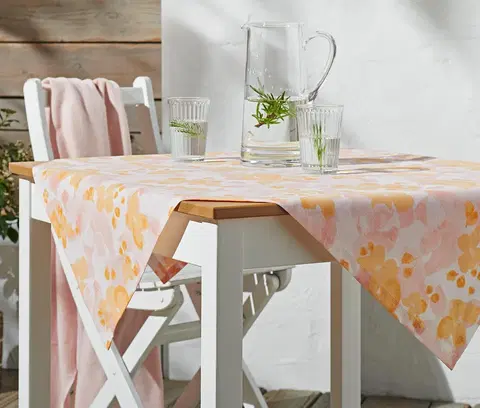 Tablecloths Stredový obrus na záhradný stôl, cca 90 x 90 cm
