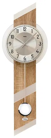 Hodiny Kyvadlové nástenné hodiny 7415 AMS 69cm