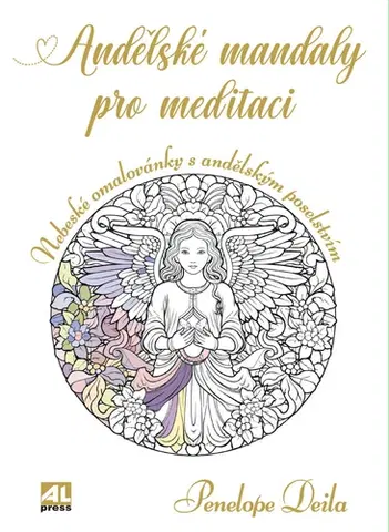 Maľovanky pre dospelých Andělské mandaly pro meditaci