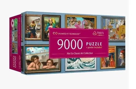 Nad 6000 dielikov Trefl Puzzle Nie celkom klasická umelecká zbierka 9000 Trefl Prime