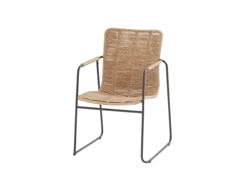 Stoličky Palma jedálenská stolička hnedá
