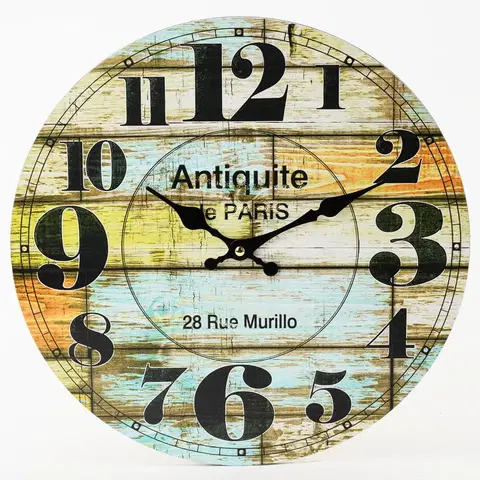 Hodiny Nástenné hodiny, Flor0147, Antiquite de Paris, 34cm