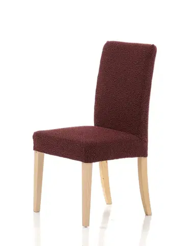 Stoličky Poťah elastický na celú stoličku, komplet 2 ks Petra, bordó
