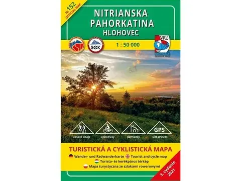 Turistika, skaly Nitrianska pahorkatina - Hlohovec TM 152